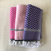 Flat Woven "Papatya Design" Hand Towel / Peskir