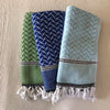 Flat Woven "Papatya Design" Hand Towel / Peskir