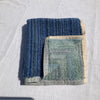 Loopy Wash Cloth in Double sided Blue and Sea Green