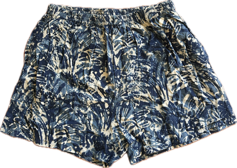 Anokhi for Accacia Men’s Boxer Shorts in Indigo Oasis