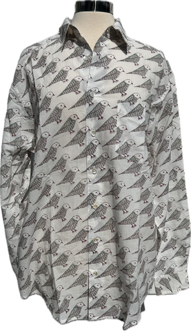 Anokhi for Accacia Shirt in Parrot Print