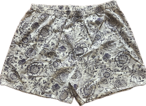 Anokhi for Accacia Men’s Boxer Shorts in Dark Purple Antigua